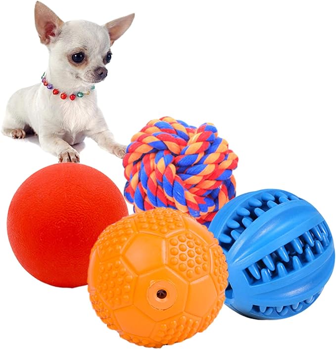 Volacopets 4 Pack Puppy Balls